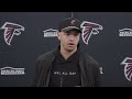 Desmond Ridder speaks with media following division loss to Carolina Panthers | Press Conference