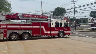 South Farmingdale Fire Department Engine 973 Ladder 978 & Ambulance 976 Responding 6/19/26