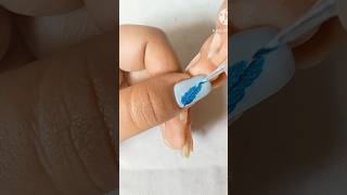 feather 🪶 nail art designs 🪶💅 #youtube #nailart #shortvideo #naildesigns #nailart2023