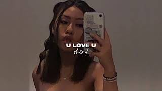 blackbear & tate mcrae - u love u (slowed + reverb) 