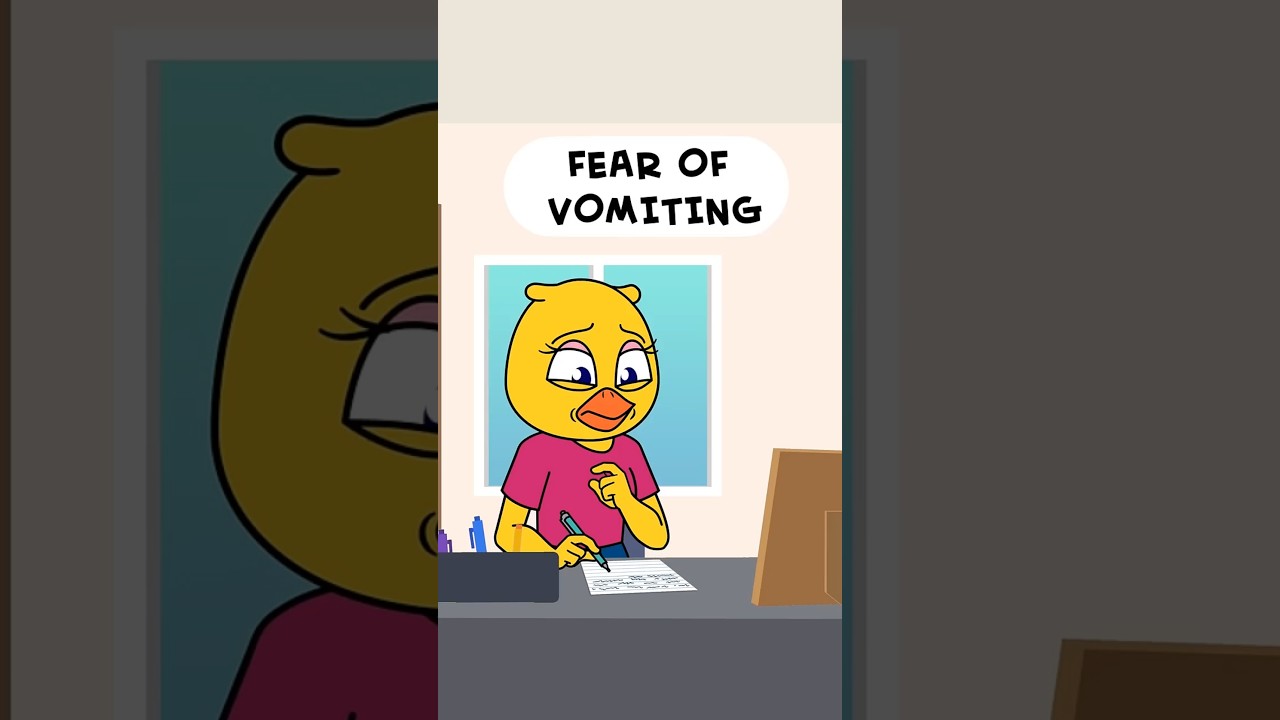 Emetophobia (fear of vomiting): In severe cases, it may be difficult to even read the word 'vomit'.