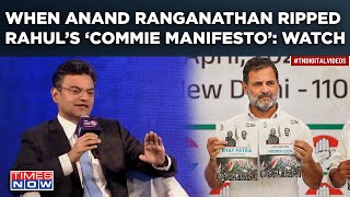 Anand Ranganathan Roars, Rips Rahul Gandhi’s Inheritance Claim: Congress Has ‘Communist Manifesto’?