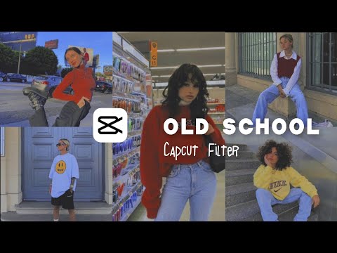 Capcut Filter Preset | Old School Vibe 80s - 90s