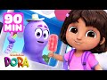 Dora Best of Season 1! w/ Swiper, Boots & MORE! #2 💗 90 Minutes | Dora & Friends