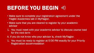 How to Register for Classes