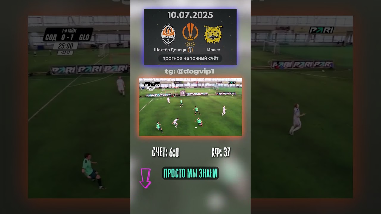 Шахтер Донецк - Илвес: прогноз 6:0, кф 37 