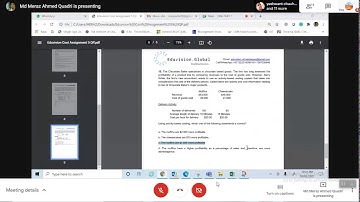 #CMAUSA# PART 1 PROCESS COSTING MCQ