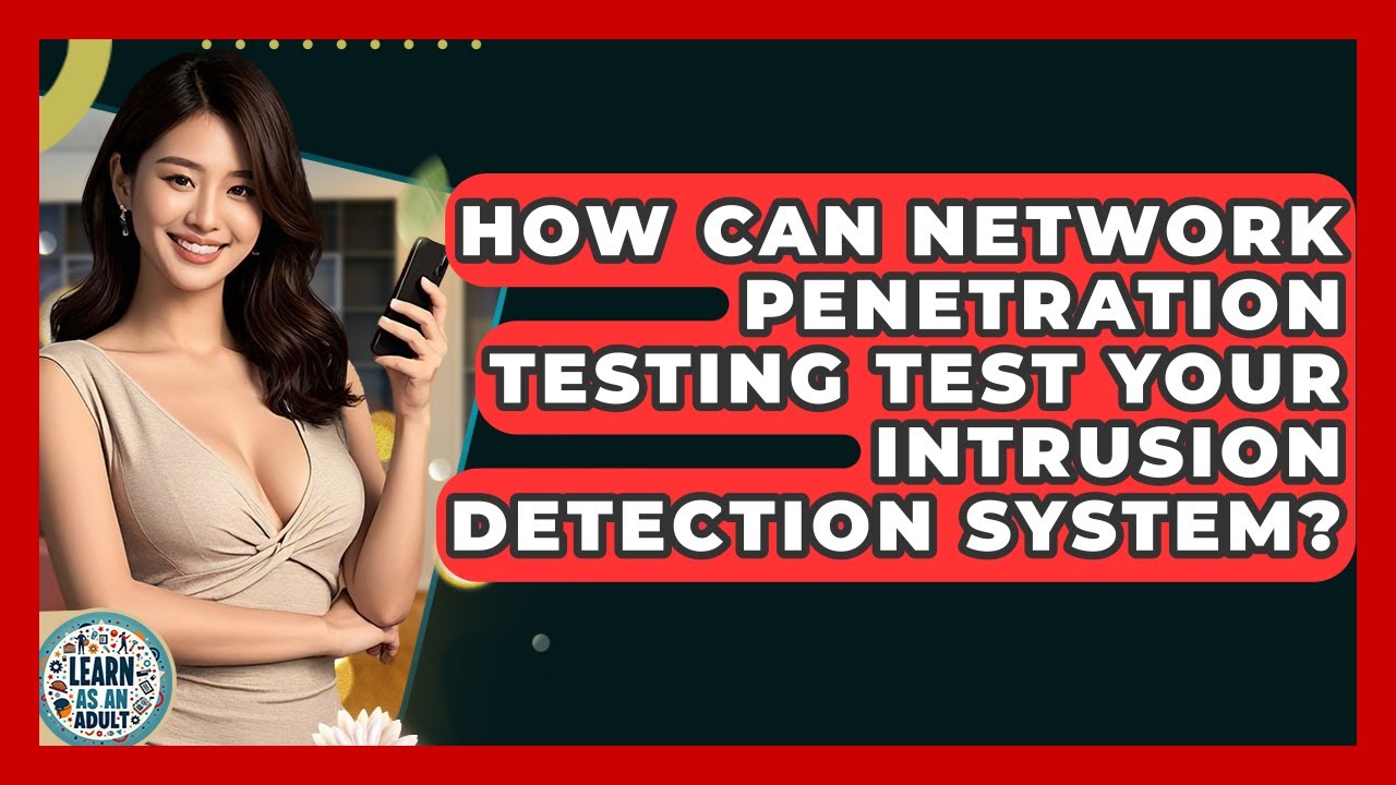 How Can Network Penetration Testing Test Your Intrusion Detection System? - Learn As An Adult