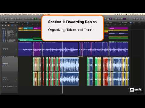 Logic Pro X 103: Core Training: Audio Recording and Editing - 1. Introduction