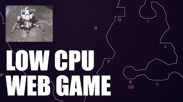 Why I made a web game optimized for low CPU usage (and failed)