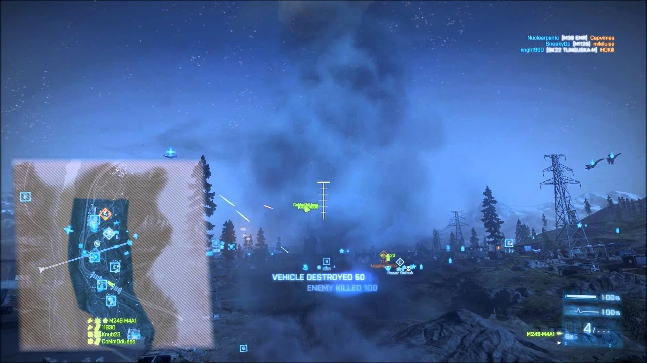 Battlefield 3: Mobile Artillery vs. Jet (SO LUCKY) [HD]