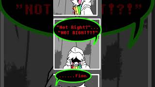 Chara Attacks Frisk! - Undertale AU Comic Dub