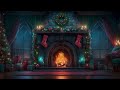 Magical Christmas Night | Cozy Yuletide Hearth Ambience | Holiday Fireplace & Winter Wishes Backdrop
