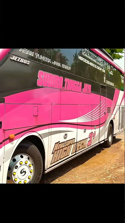 BUS SUDIRO TUNGGA JAYA. MERCEDES BENZ OC 500 RF 1836