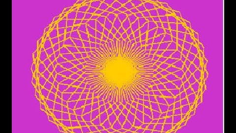 Beautiful octagon Pattern  using python