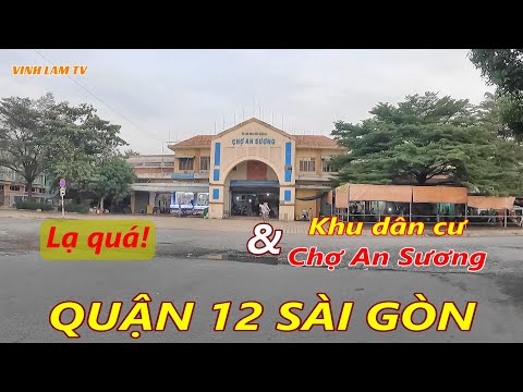 Video Trời chiều Ngã Tư AN SƯƠNG và Chợ An Sương Quận 12 Sài... - youtube