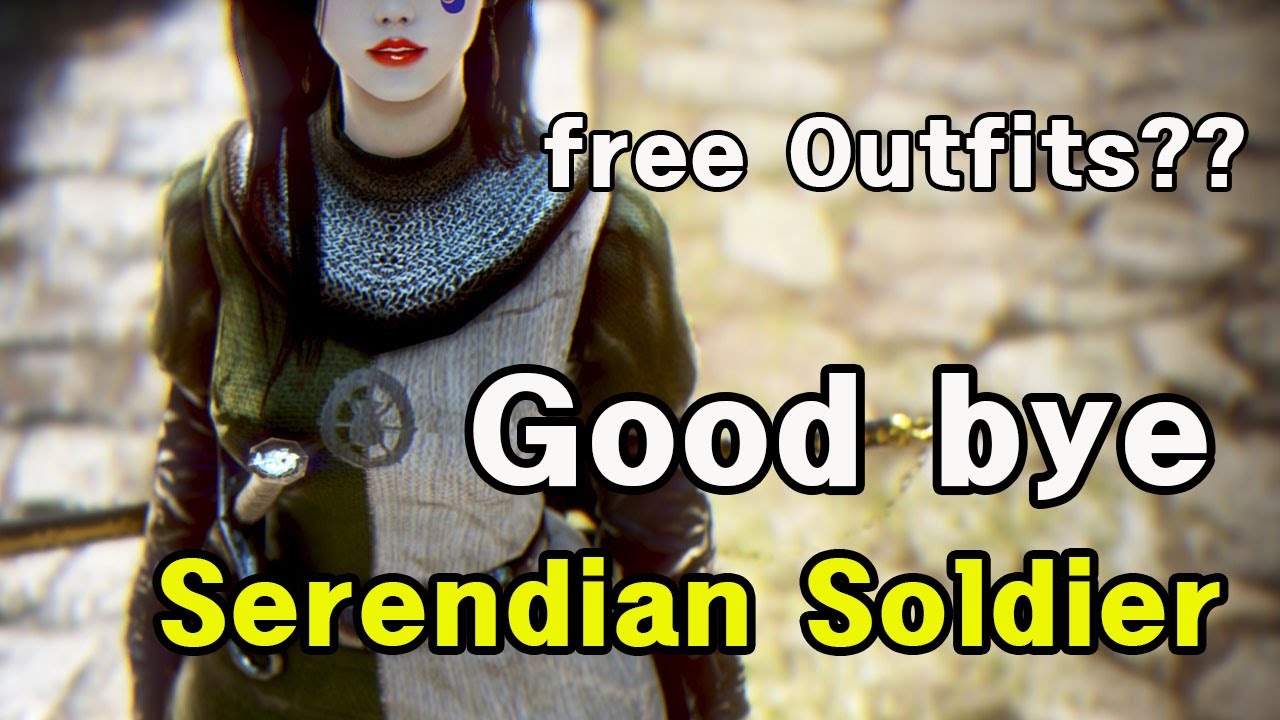 Black Desert Let's get a free Outfits