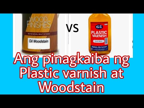 Video: Ano Ang Pagkakaiba Sa Pagitan Ng Ship Varnish At Pararn Varnish