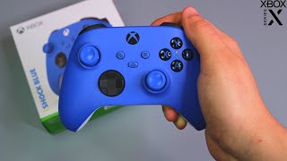 Shock Blue Xbox Series X Controller Unboxing