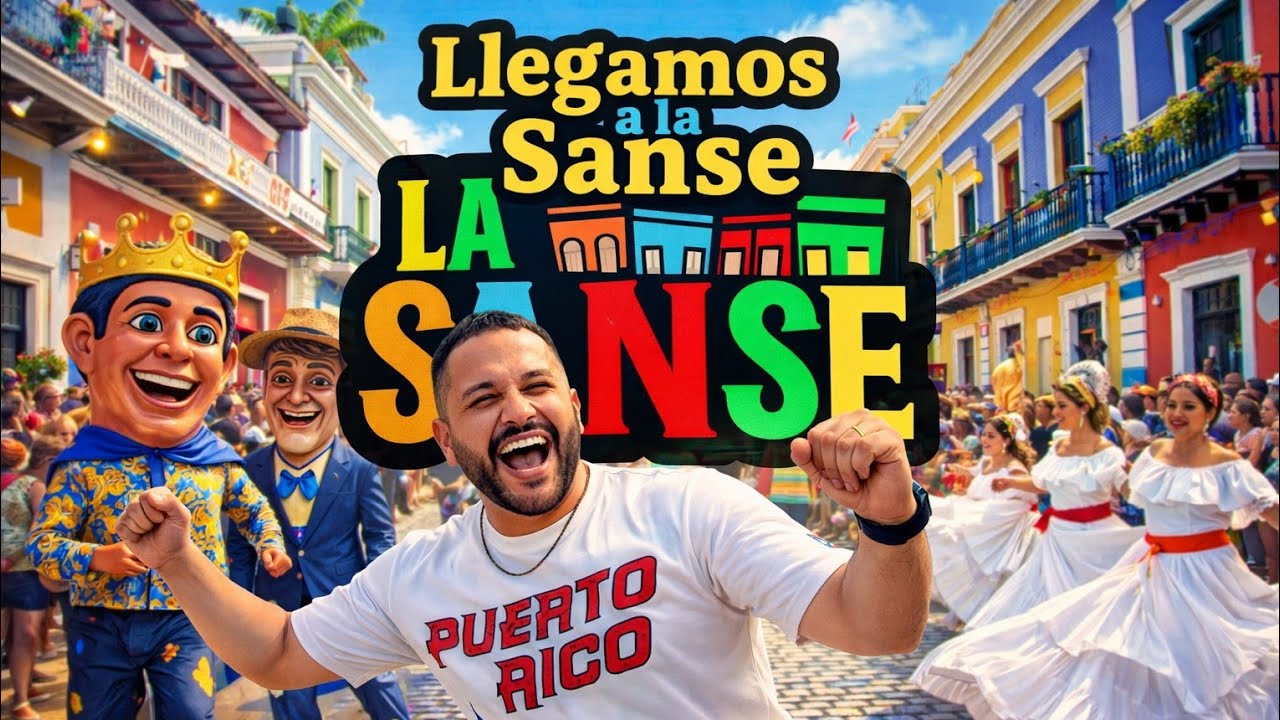 ​llegamos a la Sanse : Tema Musical Bomba, Plena y Tradición en el Viejo San Juan 🎉🇵🇷