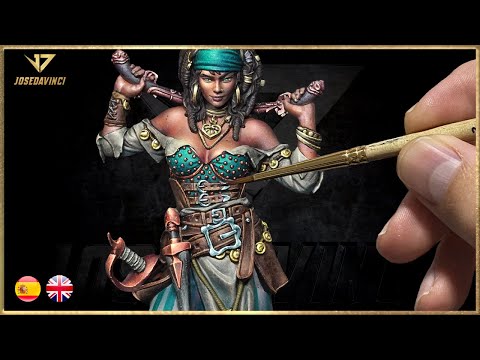 Domina la técnica : How to paint LEATHER on miniatures