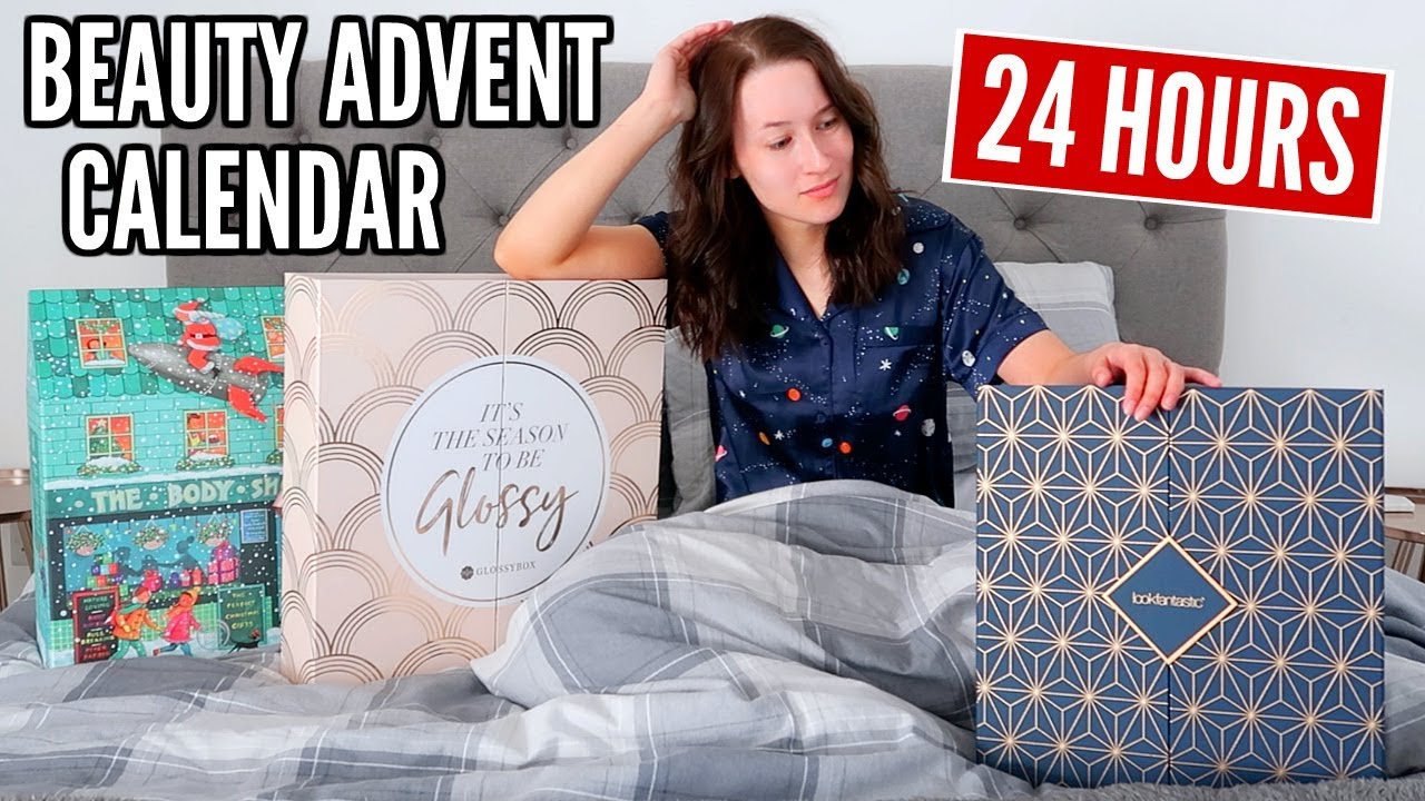 I Only Used Beauty Products From An ADVENT CALENDAR For 24 HOURS…