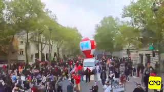 🔴Flash - Manifestation parisienne, 20 minutes pour remonter tout le cortège, la grève continue !