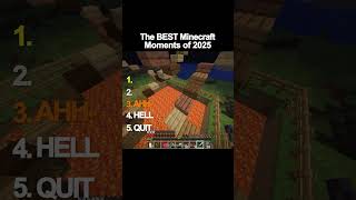 The BEST Minecraft Moments Of 2025