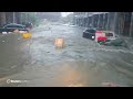 中国・福建省で市街地が冠水、台風20号から変わった熱帯低気圧で