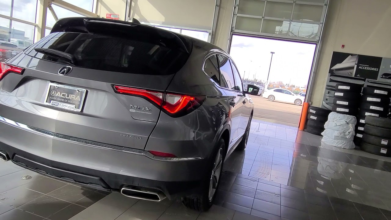 2022 Acura MDX Base Steel on Black