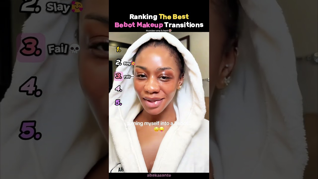 Ranking The Best Bebot Makeup Transitions