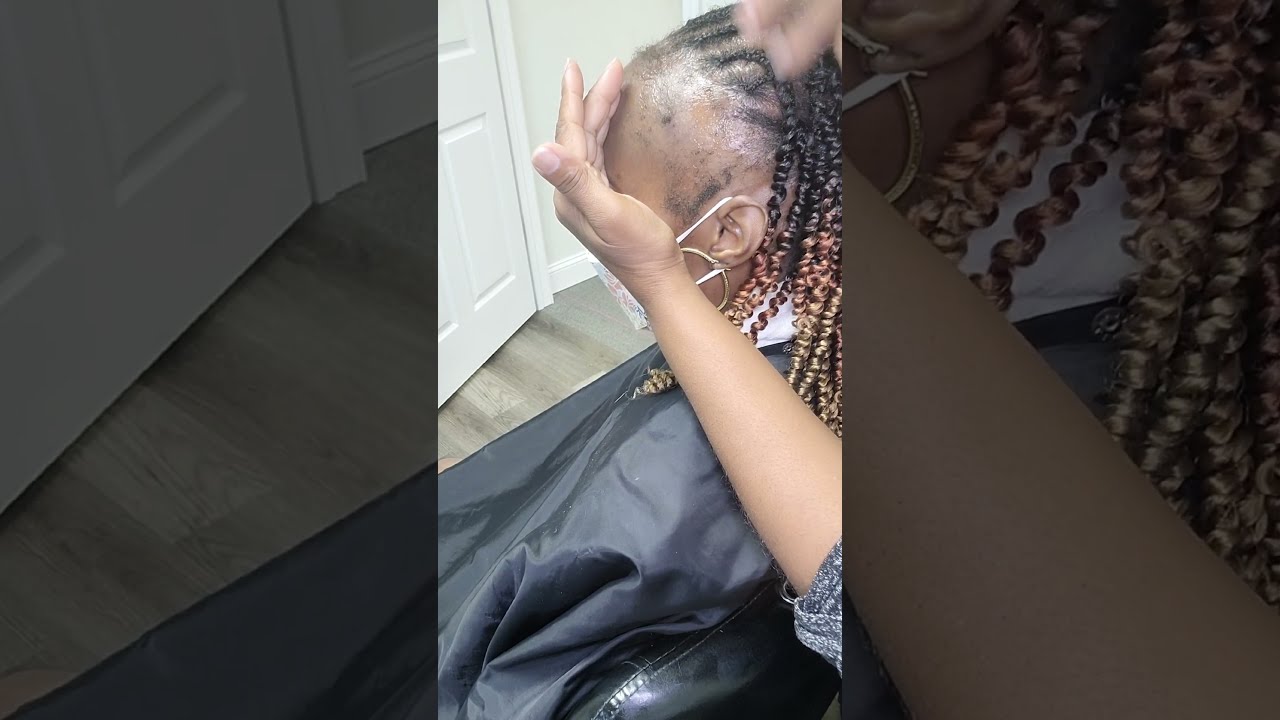 Tutorial Thin Edges Alopecia Cover Up Using Faux Locs Ms Pk S
