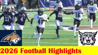 #22 Weber State vs #3 Montana State Football Game Highlights 10 24 2026