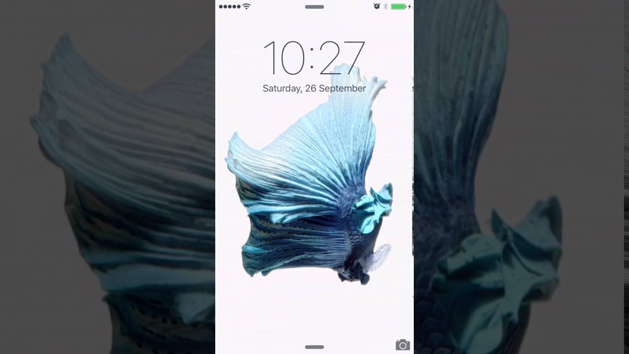 3D Touch on Lock Screen with Pressure Sensing Demo