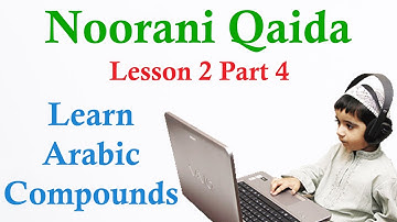 Noorani Qaida Lesson 2 Part 4 - Arabic Alphabet for Kids - Arabic Noorani Qaida Lesson Full