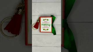 Macro Mini Christmas Keychain photo scrapbook album IMG 8770