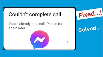 Fix Messenger Couldn