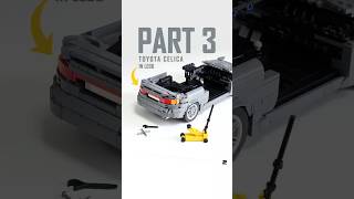 PART 3 of building the Toyota Celica GT Four in LEGO #celica #toyota #lego #custom