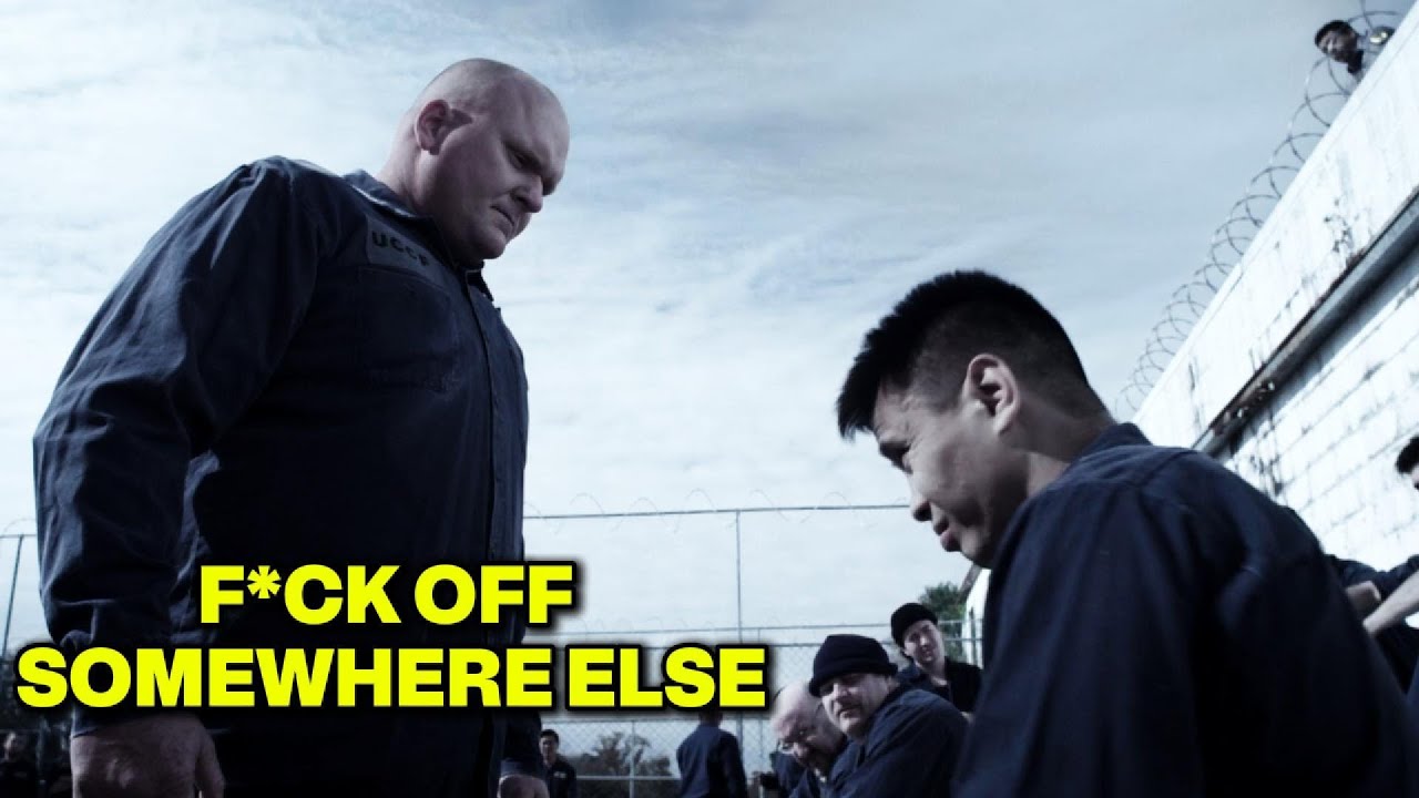 Never bully the new inmate in front of this old man | Jean-Claude Van Damme