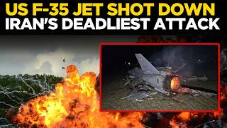 Breaking LIVE: US F-35 Jet Shot Down By Iran | Trump WARNS of Massive Strike on Power Plants