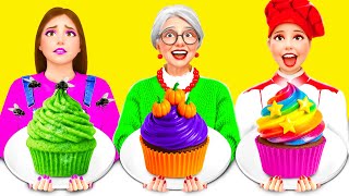 Me vs Grandma Cooking Challenge | Amazing Kitchen Recipes