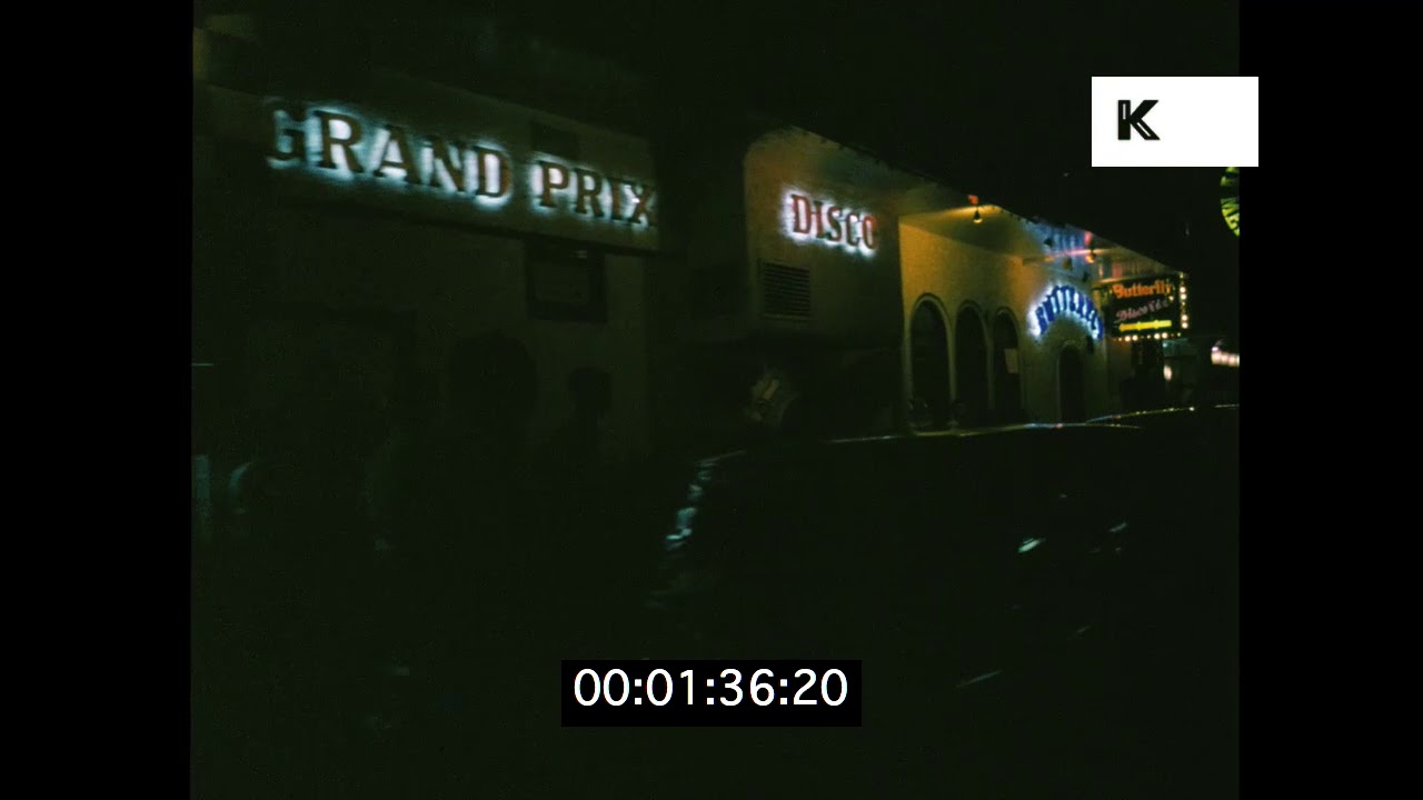 1970s Bangkok at Night, Bars and Neons, 35mm