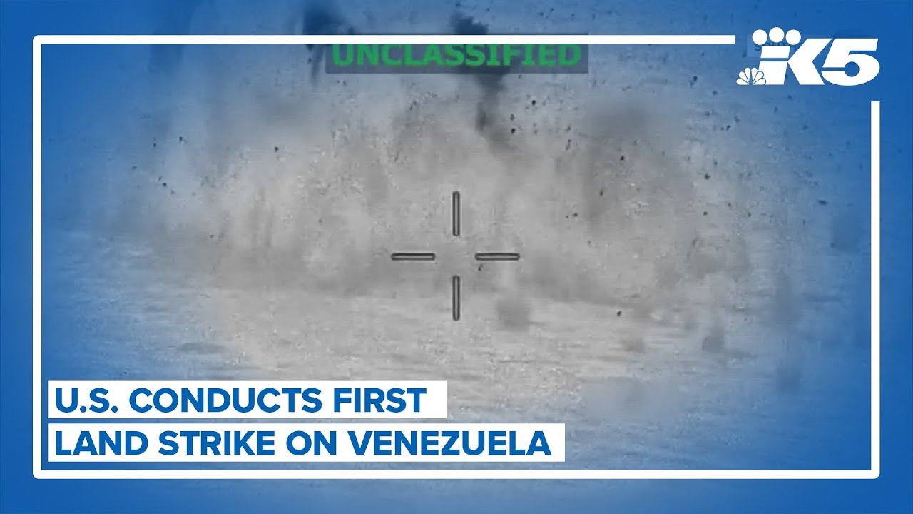 U.S. conducts first land strike in Venezuela