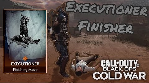 Executioner Finishing Move (THE BERSERKER BUNDLE) | Black Ops Cold War | Season 6