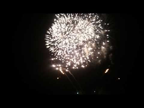 神明の花火大会☆競技花火 第二位
