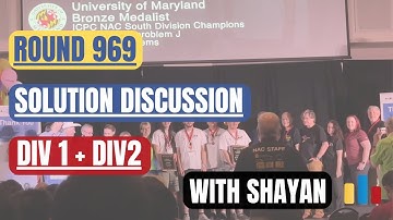 Codeforces Round 969 (Div 1 + Div 2) - Programming Contest Solution Discussion