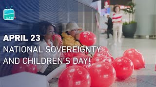 iGA Istanbul Airport is Surrounded by Children! | April 23 National Sovereignty and Children's Day