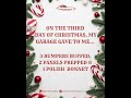 🎄✨ Day 3- Getting into the Christmas spirit with our 24 Days of Christmas countdown! ✨🎄