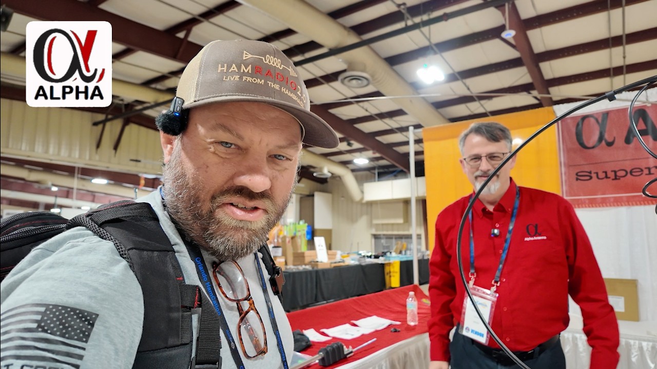 Alpha Antenna at Hamcation - What's New and Improved?