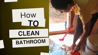 Evening To Morning Routine Bathroom Cleaning Washing